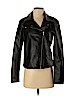 J.Crew Mercantile 100% Viscose Black Faux Leather Jacket Size S - photo 1