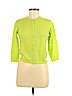 Autumn Cashmere 100% Cashmere Green Cashmere Cardigan Size M - photo 1