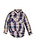 Arizona Jean Company Blue Long Sleeve Button-Down Shirt Size XS (kids) - photo 1
