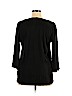 Suzanne Betro 100% Polyester Black Long Sleeve T-Shirt Size XL - photo 2