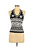 Bloomingdale's Black Halter Top Size M (petite) - photo 1