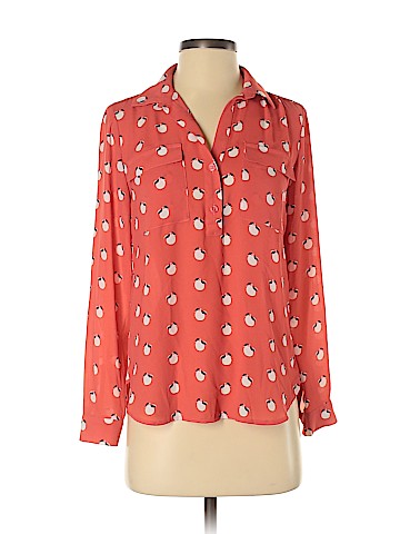 Ann Taylor Long Sleeve Blouse (view 1)