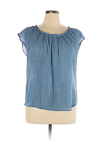 LC Lauren Conrad Short Sleeve Blouse (view 1)