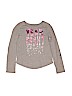 Gap Kids 100% Cotton Gray Long Sleeve T-Shirt Size 8 - photo 1