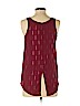Papermoon 100% Polyester Red Sleeveless Blouse Size XS - photo 2
