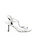 Jacqueline Ferrar Silver Heels Size 8 1/2 - photo 1