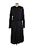 Vince. 100% Silk Black Casual Dress Size M - photo 2