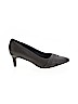 Clarks 100% Leather Gray Heels Size 5 1/2 - photo 1