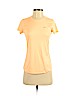 Nike 100% Polyester Orange Active T-Shirt Size S (petite) - photo 1