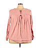 Chelsea & Theodore Pink Long Sleeve Blouse Size 3X - photo 1