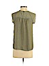 Ann Taylor LOFT Outlet 100% Polyester Green Sleeveless Blouse Size XS (petite) - photo 2