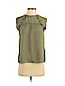 Ann Taylor LOFT Outlet 100% Polyester Green Sleeveless Blouse Size XS (petite) - photo 1