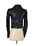 Veda 100% Leather Black Leather Jacket Size P (petite) - photo 2