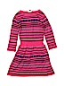 L.e.i. 100% Cotton Solid Pink Dress Size 6 - 6X - photo 1