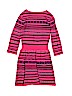 L.e.i. 100% Cotton Solid Pink Dress Size 6 - 6X - photo 2