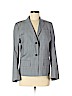 Jil Sander 100% Wool Gray Wool Blazer Size EU 40 / US 10 - photo 1