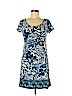 Lucky Brand 100% Cotton Blue Casual Dress Size S - photo 1