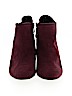 Pesaro Burgundy Ankle Boots Size 7 1/2 - photo 2