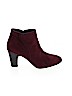 Pesaro Burgundy Ankle Boots Size 7 1/2 - photo 1