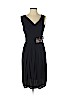 J. Mendel 100% Silk Black Casual Dress Size 4 - photo 1