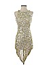 Alice + Olivia Gold Cocktail Dress Size 0 - photo 1