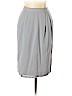 Burberry 100% Wool Gray Wool Skirt Size 12 - photo 1
