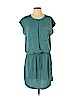 Vince. 100% Polyester Green Casual Dress Size XS - photo 1