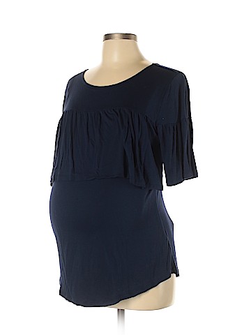Gap - Maternity 3/4 Sleeve Top (view 1)