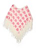 Ravegirl 100% Acrylic Color Block Pink Poncho Size Medium kids - Large kids - photo 2