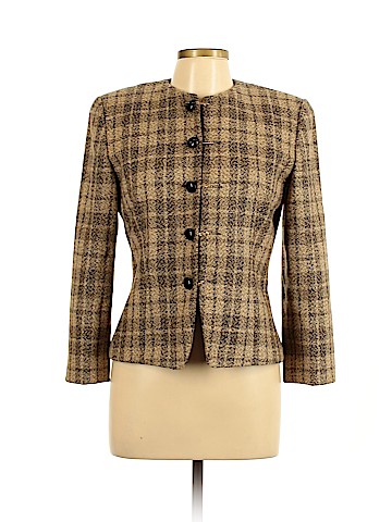 Linda Allard Ellen Tracy Wool Coat (view 1)