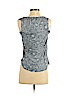 Ann Taylor LOFT 100% Rayon Teal Sleeveless Blouse Size XS (petite) - photo 2