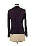 INC International Concepts 100% Polyester Purple Long Sleeve Blouse Size M - photo 2