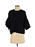 Zara Black 3/4 Sleeve Blouse Size S - photo 1