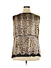 Alfani Tan Sleeveless Blouse Size 22 - photo 2