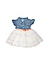 Little Lass 100% Cotton Blue Dress 9-12 MO / 12 MO - photo 1