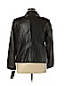 Nine West 100% Leather Black Leather Jacket Size XL - photo 2