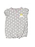 Carter's 100% Cotton Gray Short Sleeve Outfit 9-12 MO / 12 MO - photo 1