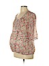 A Pea in the Pod Pink 3/4 Sleeve Blouse Size L - photo 1