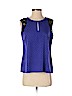 Ann Taylor LOFT Outlet 100% Polyester Purple Sleeveless Blouse Size S (petite) - photo 1