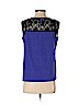 Ann Taylor LOFT Outlet 100% Polyester Purple Sleeveless Blouse Size S (petite) - photo 2