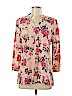 Matilda Jane 100% Rayon Pink Long Sleeve Blouse Size M - photo 1