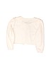 Blueberi Boulevard 100% Cotton White Cardigan Size 5 - 6 - photo 2