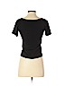 Rag & Bone Black Short Sleeve Top Size S - photo 2