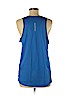 Nike 100% Polyester Blue Active Tank Size M - photo 2