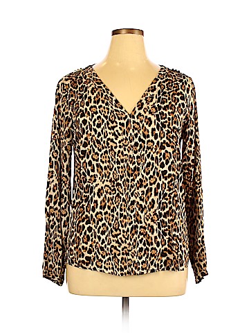 Zara Basic Long Sleeve Blouse (view 1)