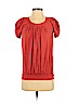 BCBGMAXAZRIA Orange Short Sleeve Top Size S - photo 1