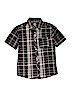 Street Rules Black Short Sleeve Button-Down Shirt Size 10 - 12 - photo 1