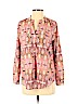 Charter Club 100% Polyester Pink Long Sleeve Blouse Size M (petite) - photo 1