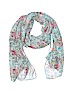 Kelly Rae Roberts 100% Polyester Print Teal Scarf One size - photo 1