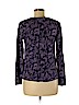 SONOMA life + style 100% Cotton Purple Long Sleeve Top Size M (petite) - photo 2
